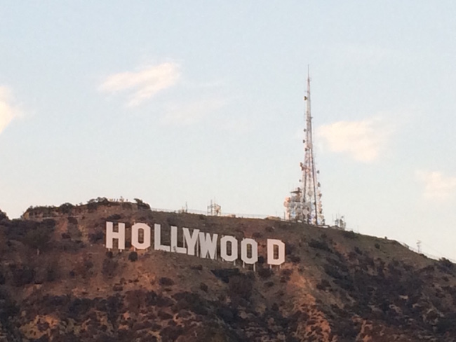 Hollywood sign