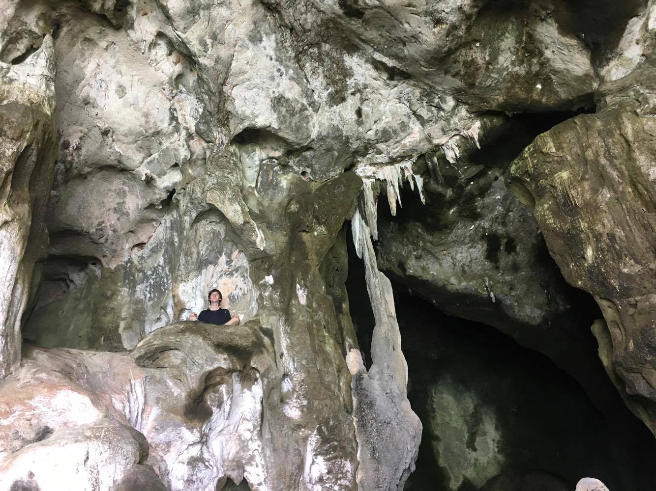 Me in a cave